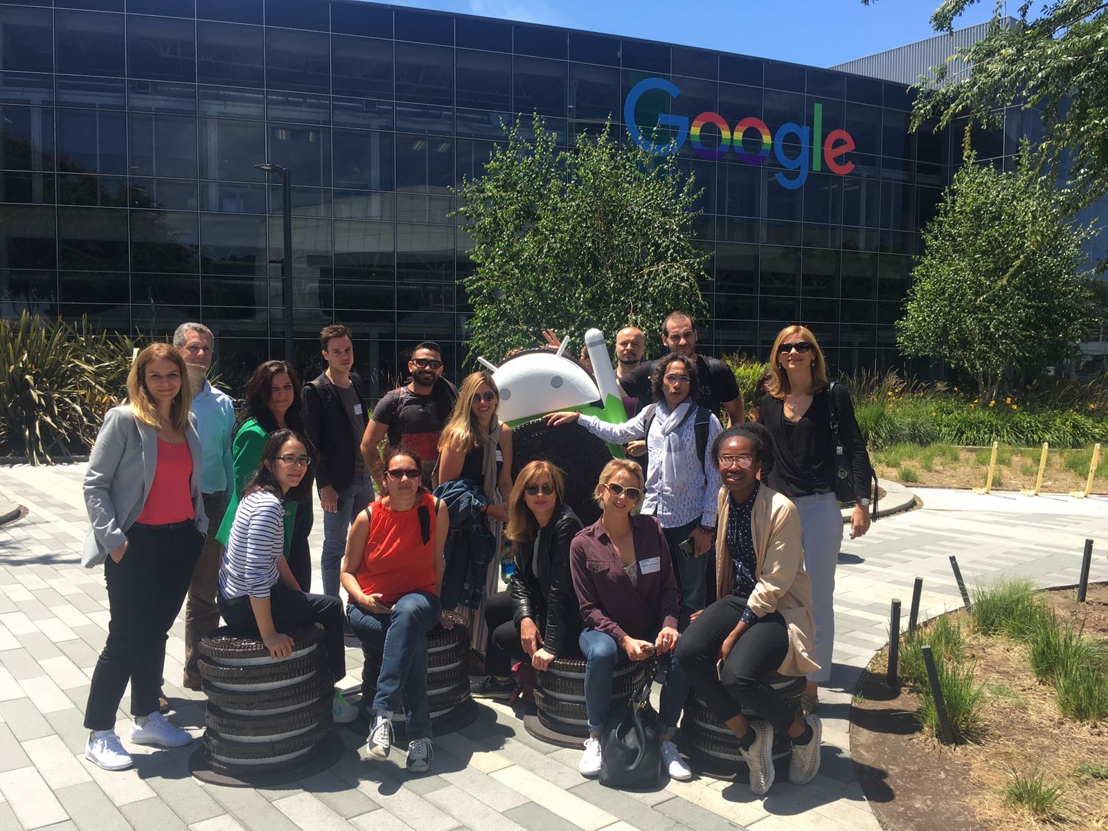 Visite du Googleplex
